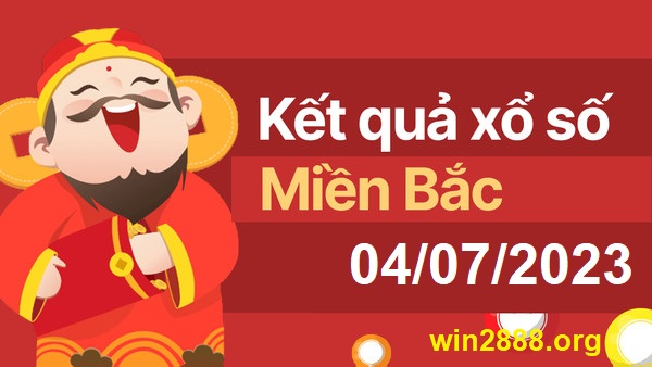 Soi cầu XSMB 04-07-2023 Win2888 Dự đoán cầu lô miền bắc thứ 3