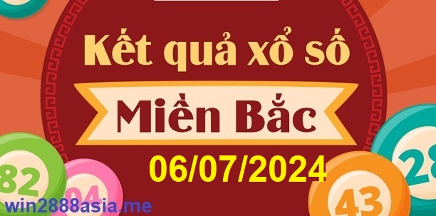 Soi cầu XSMB 06-07-2024 Win2888 Dự đoán xố số miền bắc thứ 7