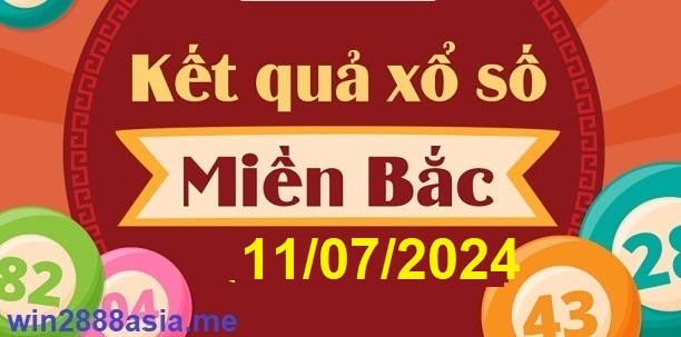 Soi cầu XSMB 11-07-2024 Win2888 Dự đoán Cầu Số Miền Bắc thứ 5