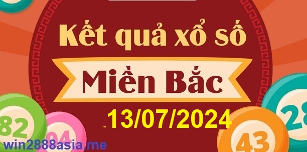 Soi cầu XSMB Win2888 13-07-2024 Chốt số cầu lô miền bắc thứ 7