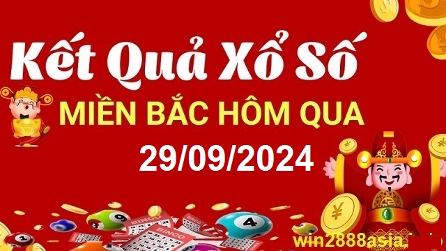 Soi cầu XSMB 29-09-2024 Win2888 Chốt số cầu lô miền bắc chủ nhật