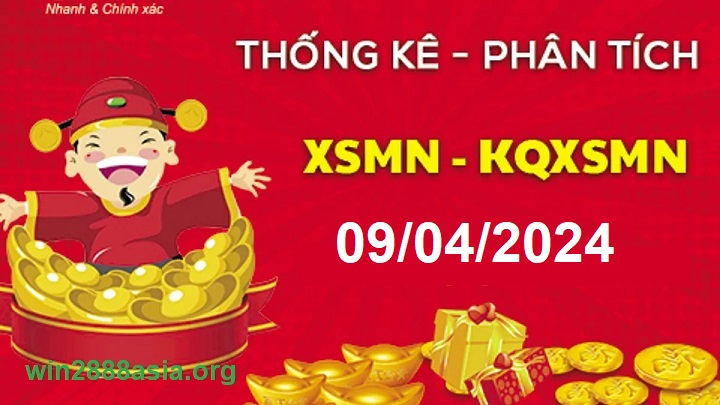 Soi cầu XSMN 09-04-2024 Win2888 Dự đoán Song thủ Miền Nam thứ 3