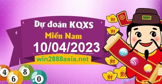 Soi cầu XSMN Win2888 10-04-2023 Dự đoán xổ số miền nam thứ 2