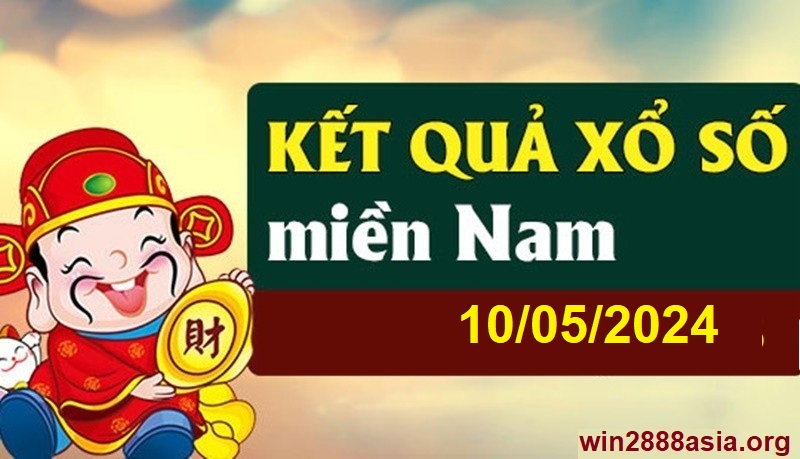 Soi cầu XSMN 10-05-2024 Win2888 Chốt số Dàn Đề Miền Nam thứ 6