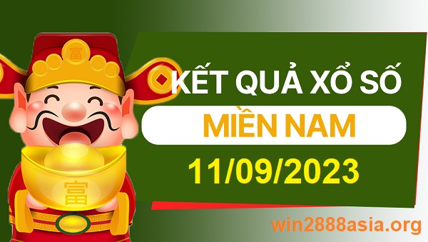 Soi cầu XSMN 11-09-2023 Win2888 Dự đoán xổ số miền nam thứ 2