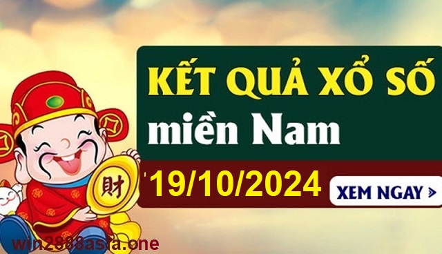 Soi cầu XSMN 19-10-2024 Win2888 Dự đoán Xổ Số Miền Nam thứ 7