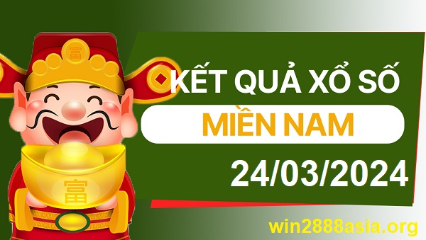 Soi cầu XSMN 24-03-2024 Win2888 Chốt số Xỉu Chủ Miền Nam chủ nhật