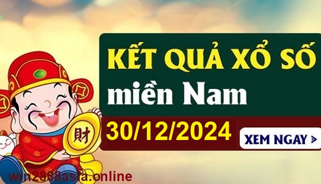 Soi cầu XSMN 30-12-2024 Win2888 Dự đoán xổ số Miền Nam thứ 2