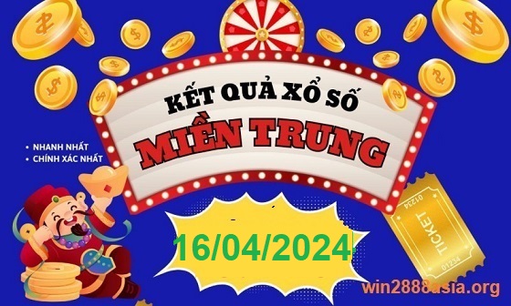 Soi cầu XSMT 16-04-2024 Win2888 Chốt số xổ số miền trung thứ 3