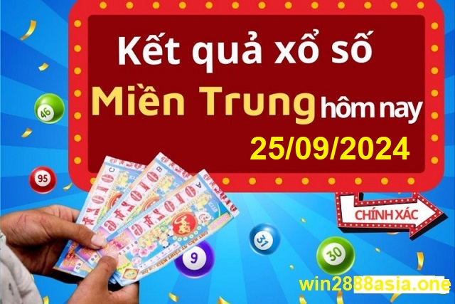 Soi cầu XSMT 25-09-2024 Win2888 Dự đoán Xổ Số Miền Trung VIP thứ 4