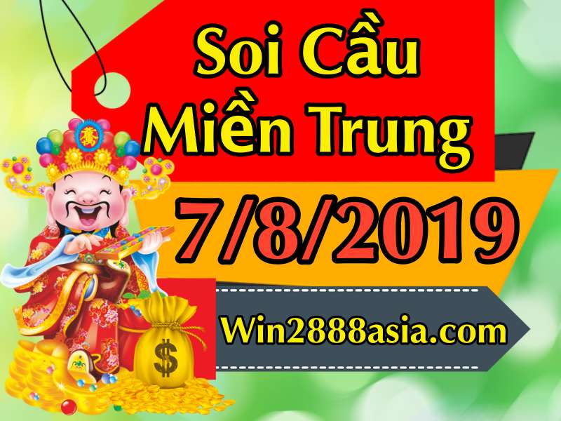 Soi cầu XSMT 7-8-2019 Win2888