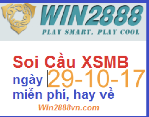 Soi cầu xsmb ngày 29-10-2017 miễn phí và chính xác nhất - 2